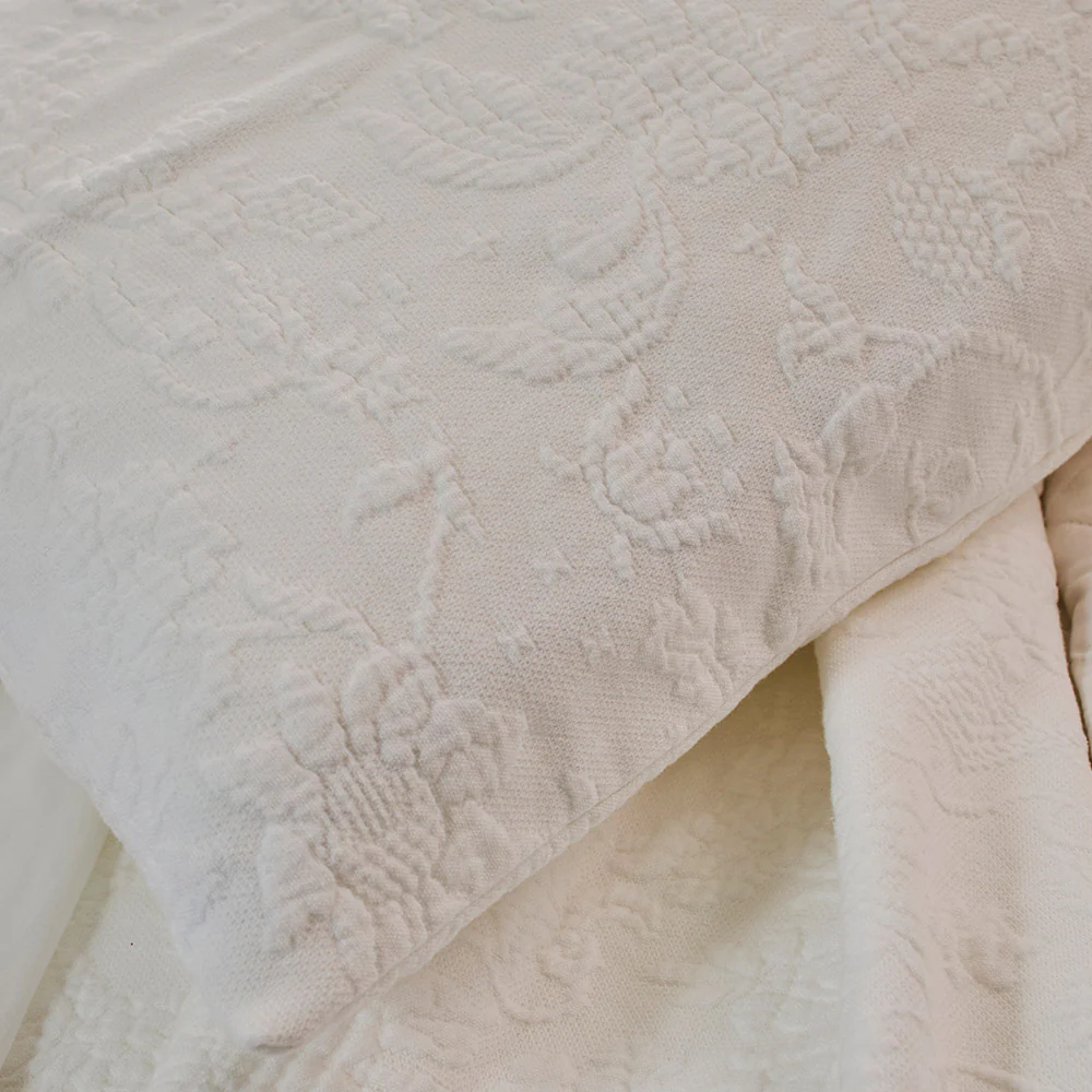 Classic Matelassé Pillow Sham - Last Chance + Final Sale! - Image 3