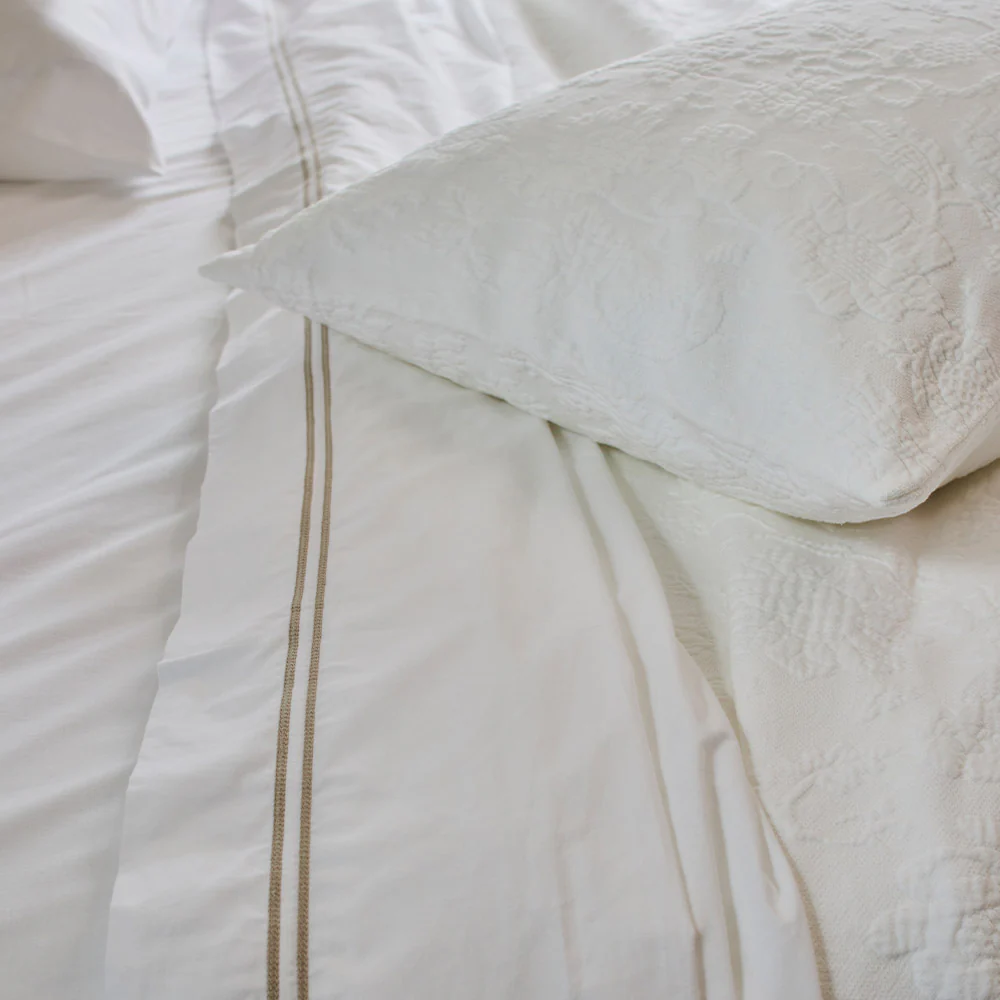 Ella Embroidered Flat Sheet - Image 4
