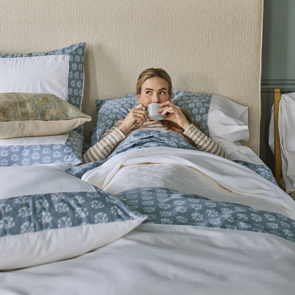 Peony Bundle Print Duvet & Shams - Image 3