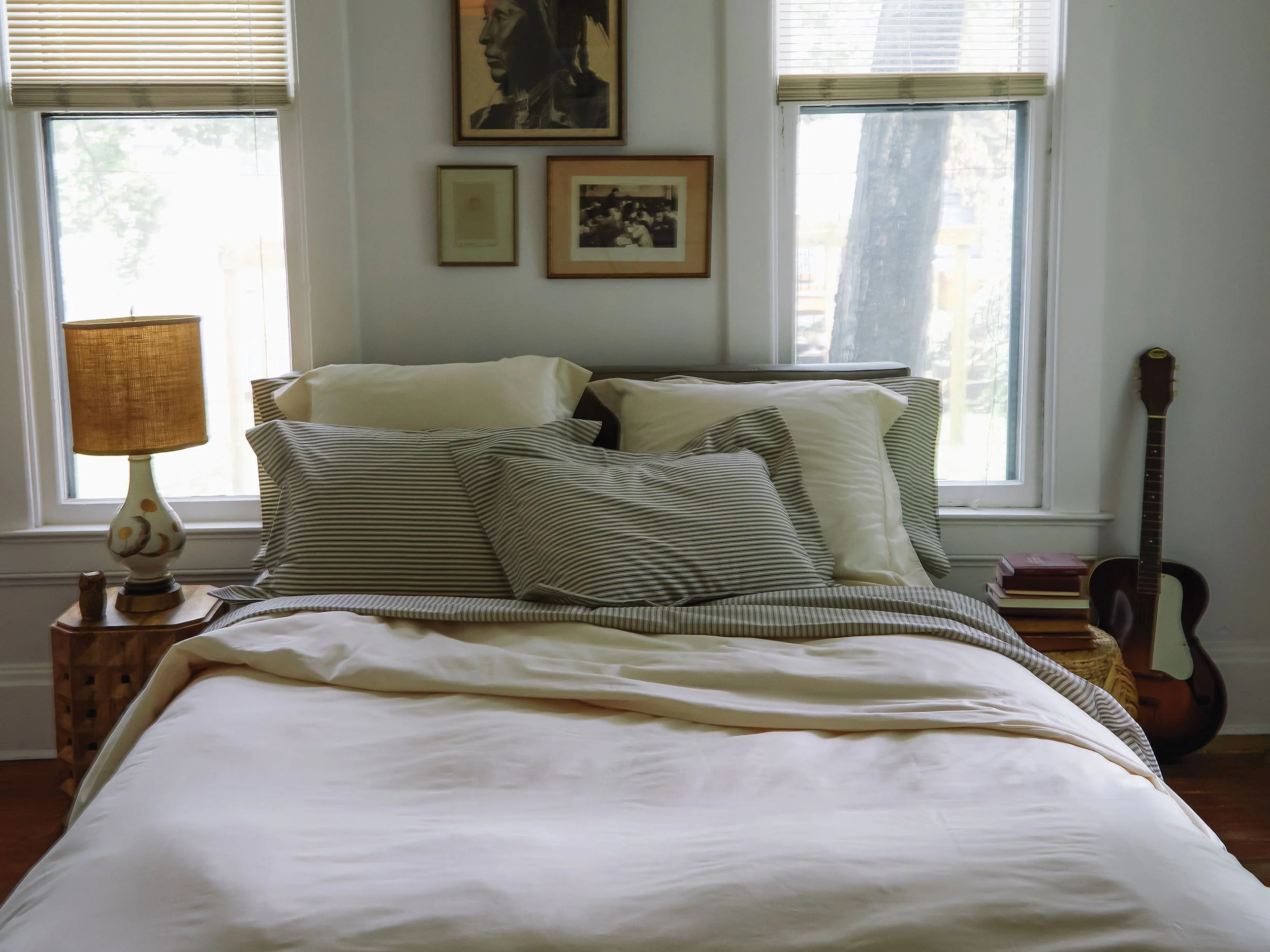 Ticking Stripe Pillow Sham - Image 8